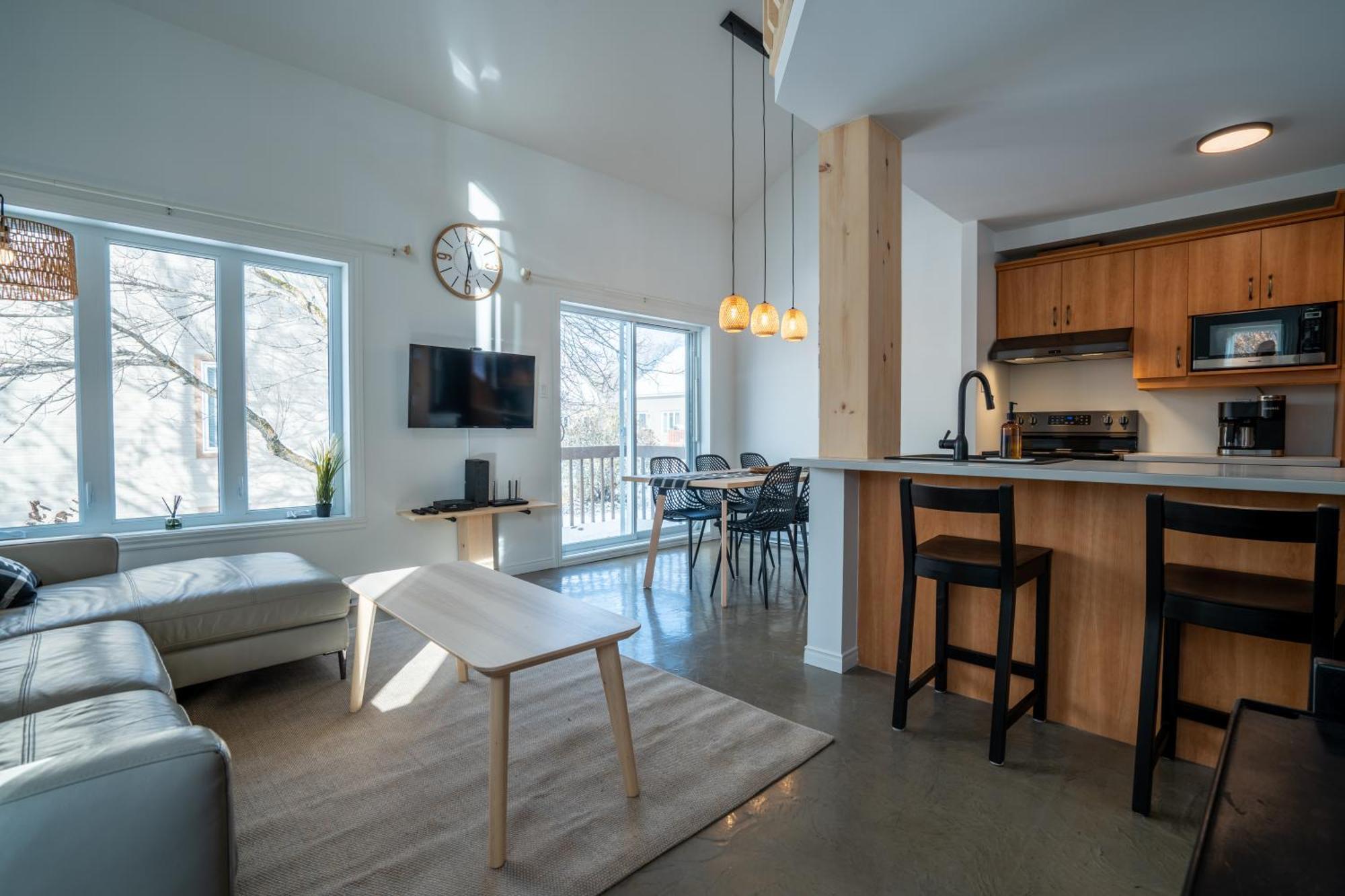 Hébergement Mont-Ste-Anne Condos Beaupré Zimmer foto